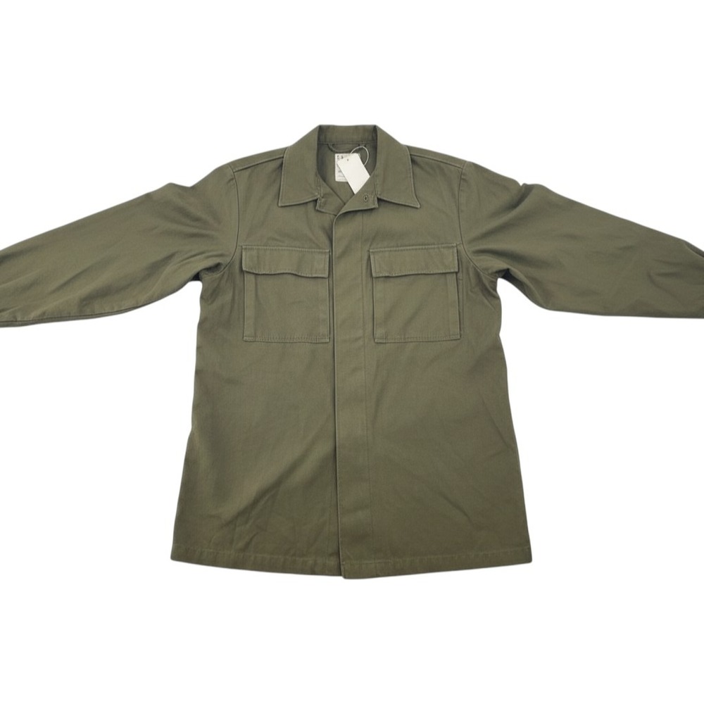 Seyntex Men's Jacket Military Vintage Olive Green Cotton